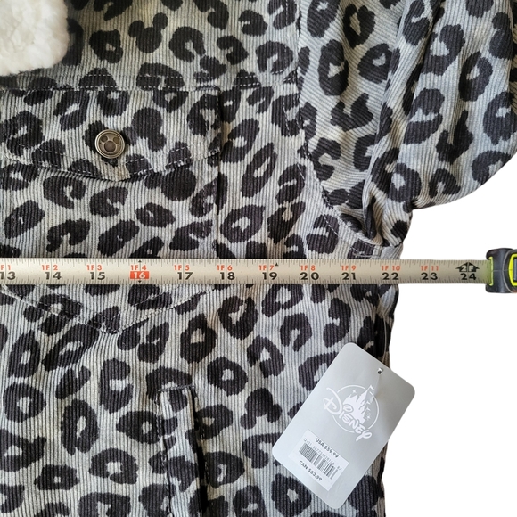 NWT Disney Mickey Mouse Corduroy Sherpa Lined Collar Jacket Size-L - Picture 13 of 14